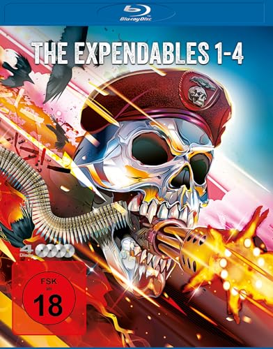 The Expendables 1-4 [Blu-ray] von LEONINE