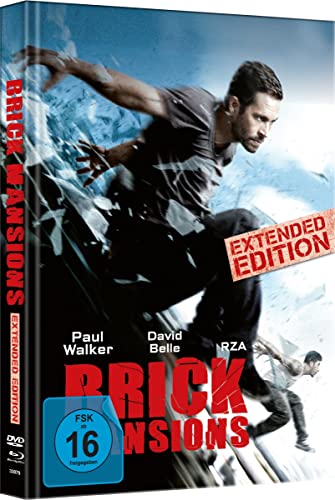 Brick Mansions - Limited Extended-Mediabook-Edition (Cover A, limitiert auf 555 Stück, durchnummeriert (+ DVD) (+ Booklet) [Blu-ray] von Leonine / Hansesound (Soulfood)