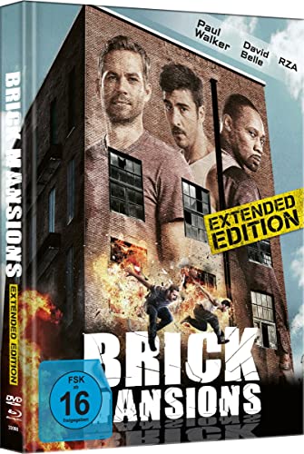 Brick Mansions - Limited Extended-Mediabook-Edition (Cover B, limitiert auf 555 Stück, durchnummeriert (+ DVD) (+Booklet) [Blu-ray] von Leonine / Hansesound (Soulfood)