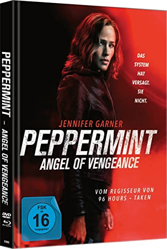 Peppermint - Angel of Vengeance (Uncut Limited Mediabook Cover C, limitiert auf 555 Stück, durchnummeriert, (+ DVD) (+ Booklet) [Blu-ray] von Leonine / Hansesound (Soulfood)