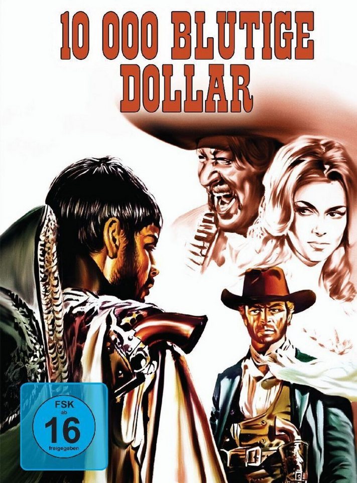 Leonine Blu-ray 10.000 blutige Dollar, 1 Blu-ray + 1 DVD (Mediabook Cover C) von Leonine