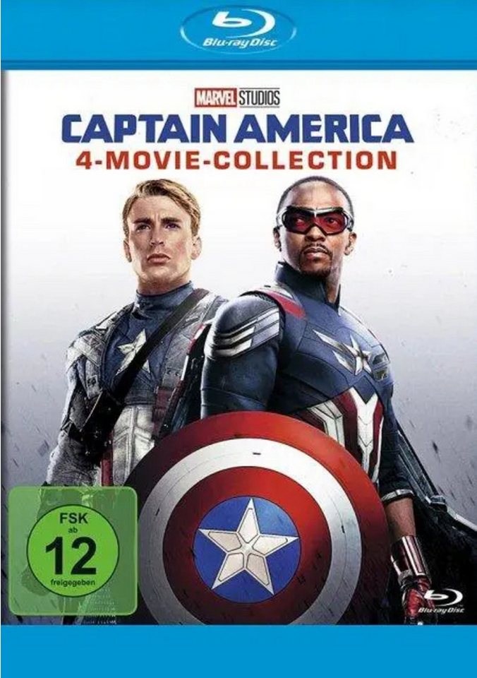 Leonine Blu-ray Captain America 4-Movie-Collection Leonine Blu-ray Captain America 4-Movie-Collection von Leonine