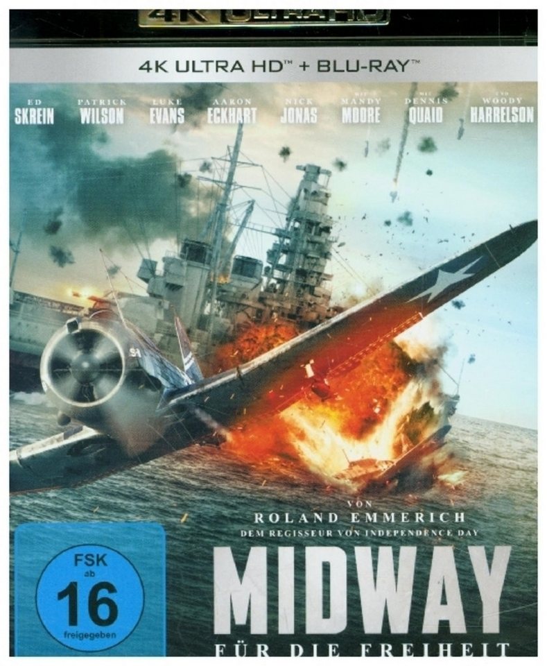 Leonine Blu-ray Midway - Für die Freiheit 4K, 1 UHD-Blu-ray + 1 Blu-ray Leonine Blu-ray Midway - Für die Freiheit 4K, 1 UHD-Blu-ray + 1 Blu-ray von Leonine