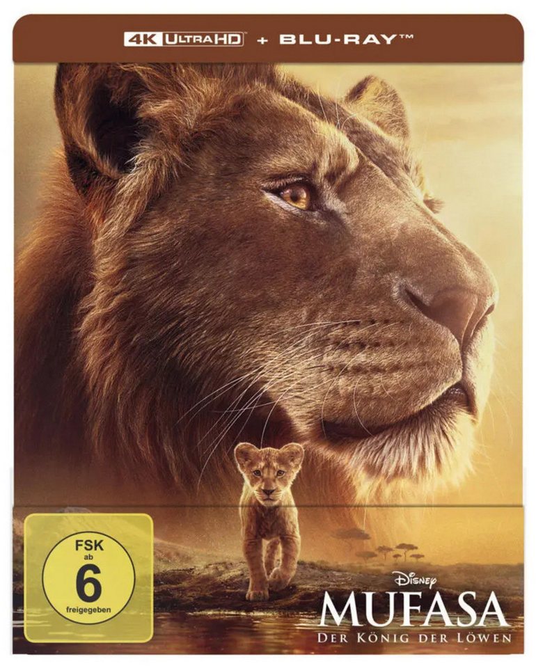 Leonine Blu-ray Mufasa: Der König der Löwen UHD (Limited Steelbook) von Leonine