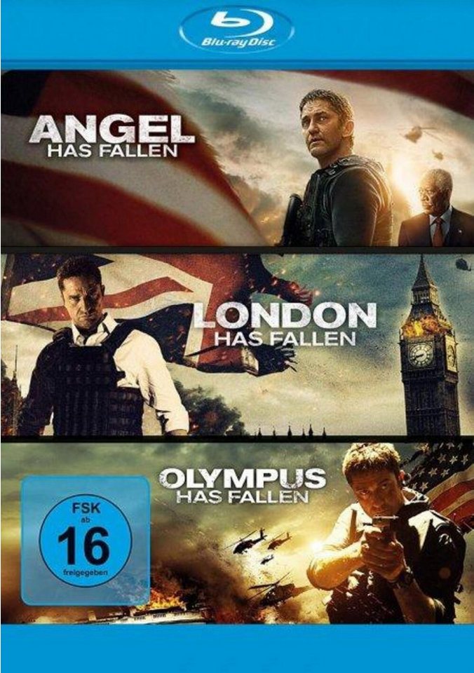 Leonine Blu-ray Olympus Has Fallen & London Has Fallen & Angel Has Fallen Leonine Blu-ray Olympus Has Fallen & London Has Fallen & Angel Has Fallen von Leonine
