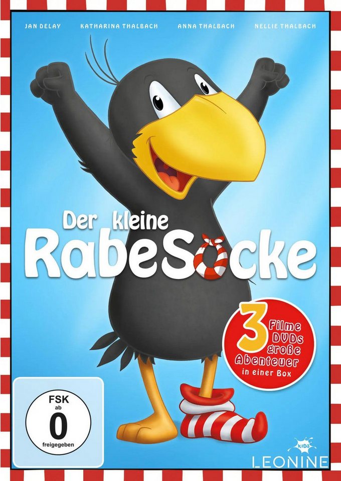 Leonine DVD Der kleine Rabe Socke 1-3 Leonine DVD Der kleine Rabe Socke 1-3 von Leonine