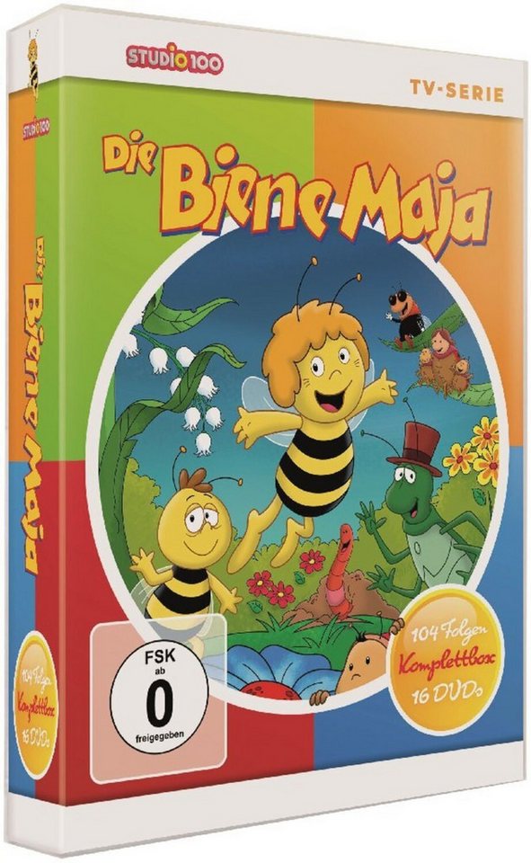 Leonine DVD Die Biene Maja (Klassik), 16 DVD (TV-Serien Komplettbox) Leonine DVD Die Biene Maja (Klassik), 16 DVD (TV-Serien Komplettbox) von Leonine