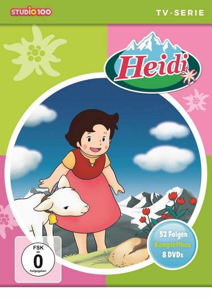 Leonine DVD Heidi (Klassik) - TV-Serien Komplettbox [8 DVDs, SOFTBOX] von Leonine
