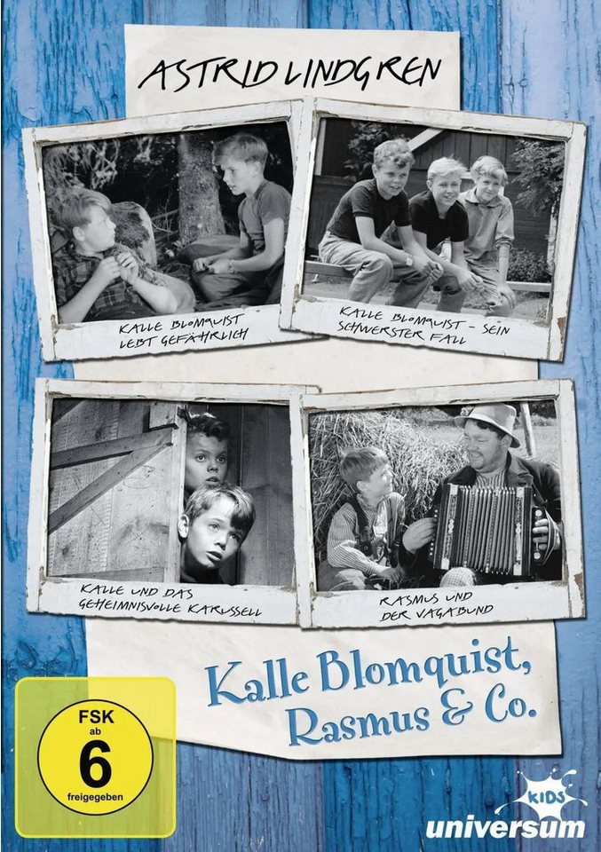 Leonine DVD Kalle Blomquist & Rasmus (original schwarz-weiß Filme) von Leonine