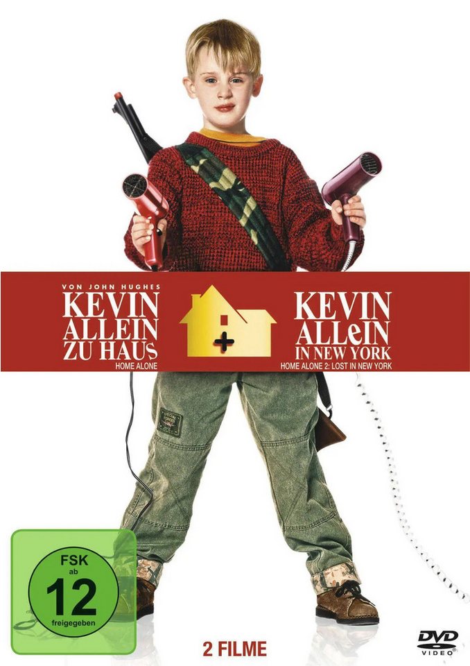 Leonine DVD Kevin - Allein zu Haus / Kevin - Allein in New York (2 Filme, 1 Disc) von Leonine