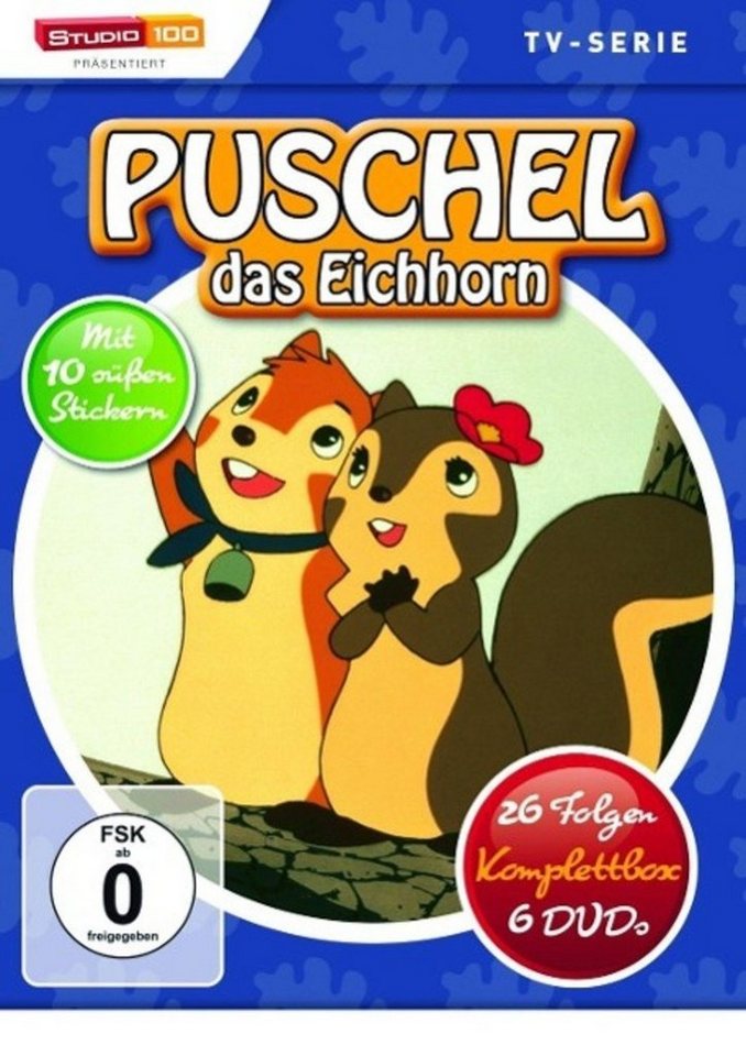 Leonine DVD Puschel, das Eichhorn Komplettbox Leonine DVD Puschel, das Eichhorn Komplettbox von Leonine