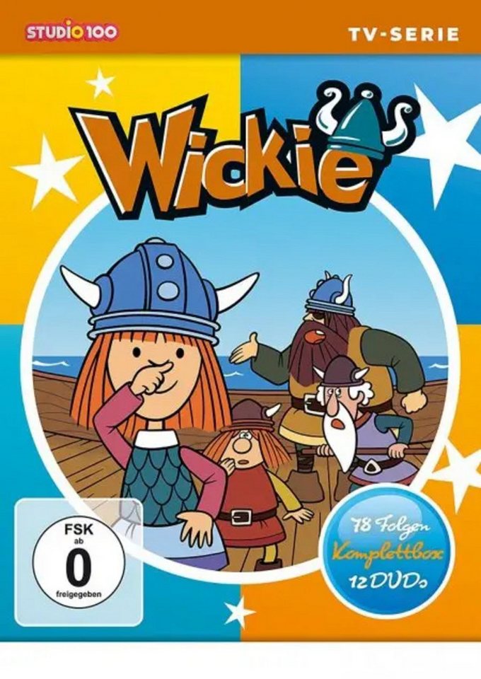 Leonine DVD Wickie und die starken Männer (Klassik) - TV-Serien Komplettbox [12... von Leonine