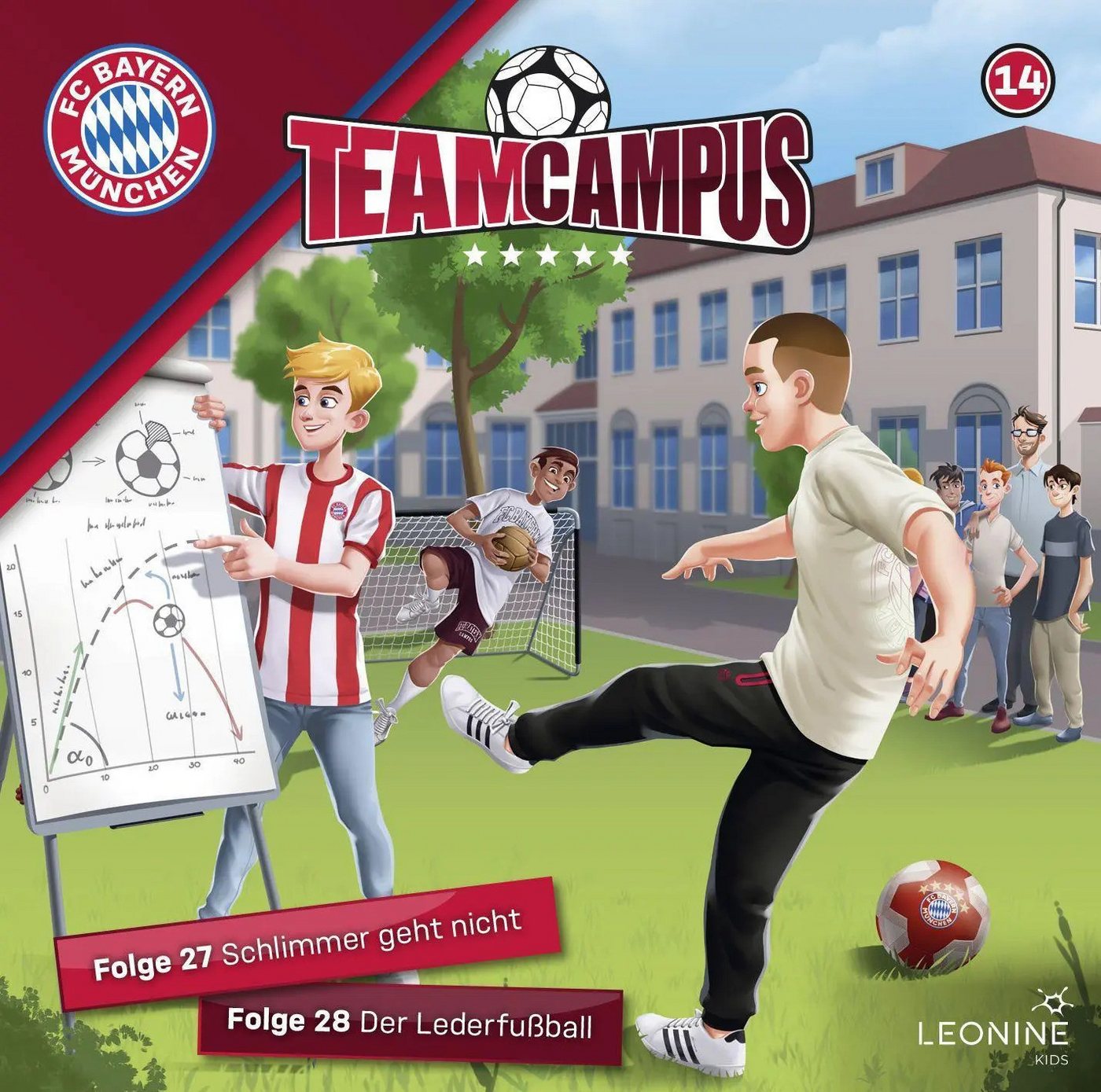 Leonine Hörspiel FC Bayern Team Campus (Fußball) (CD 14) von Leonine
