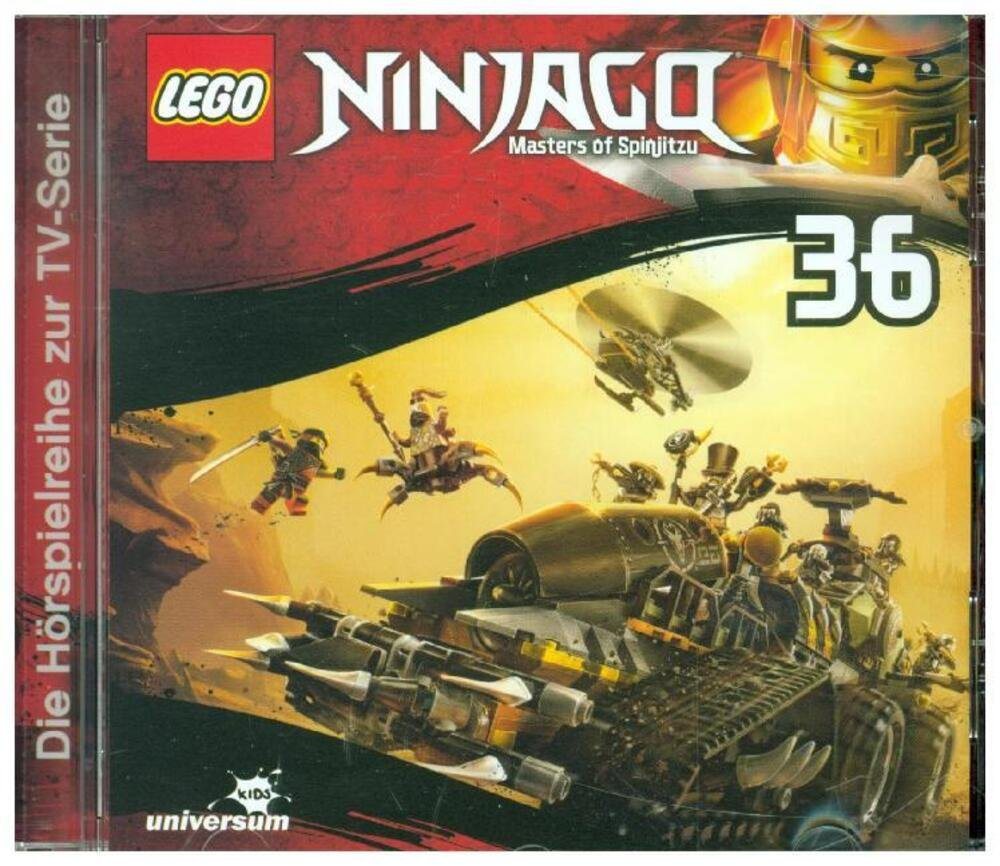 Leonine Hörspiel LEGO Ninjago. Tl.36, 1 Audio-CD Leonine Hörspiel LEGO Ninjago. Tl.36, 1 Audio-CD von Leonine