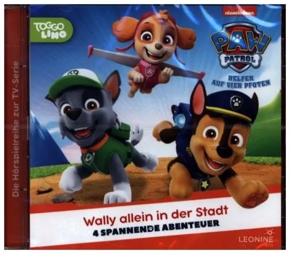 Leonine Hörspiel PAW Patrol - Wally allein in der Stadt. Tl.63, 1 Audio-CD Leonine Hörspiel PAW Patrol - Wally allein in der Stadt. Tl.63, 1 Audio-CD von Leonine