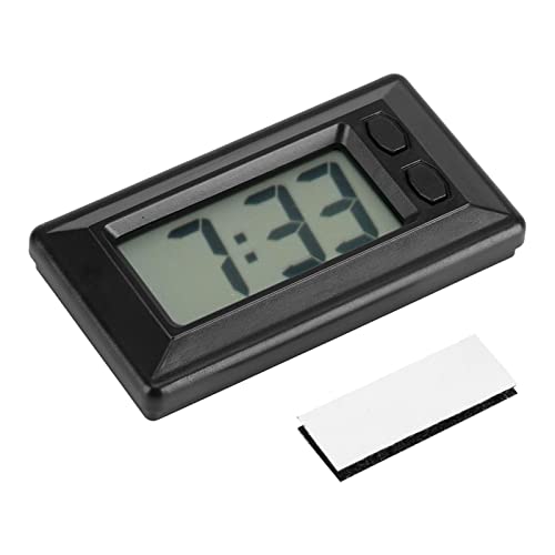 LCD-Digitaluhr für das Armaturenbrett Im Auto, Elektronische Zeit- und Datumsanzeige, Kalenderanzeige, Kompakt, Leicht zu Lesen, Tragbar, Selbstklebende Installation, Stilvolle LCD-Digitaluhr für das Armaturenbrett Im Auto, Elektronische Zeit- und Datumsanzeige, Kalenderanzeige, Kompakt, Leicht zu Lesen, Tragbar, Selbstklebende Installation, Stilvolle von Leopacat