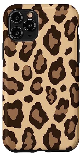 Hülle für iPhone 11 Pro Leo Print Design Beige Braun Raubtier Hülle für iPhone 11 Pro Leo Print Design Beige Braun Raubtier von Leopard Animal Pattern Artwork