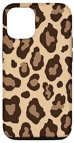 Hülle für iPhone 12/12 Pro Leo Print Design Beige Braun Raubtier Hülle für iPhone 12/12 Pro Leo Print Design Beige Braun Raubtier von Leopard Animal Pattern Artwork