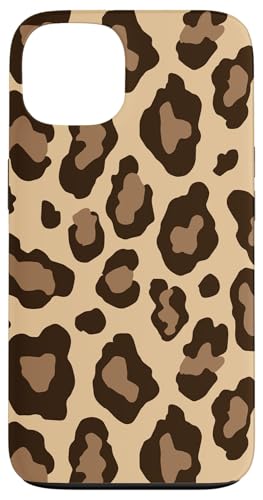 Hülle für iPhone 13 Leo Print Design Beige Braun Raubtier Hülle für iPhone 13 Leo Print Design Beige Braun Raubtier von Leopard Animal Pattern Artwork