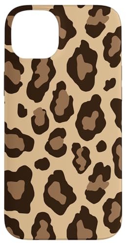 Hülle für iPhone 14 Plus Leo Print Design Beige Braun Raubtier Hülle für iPhone 14 Plus Leo Print Design Beige Braun Raubtier von Leopard Animal Pattern Artwork