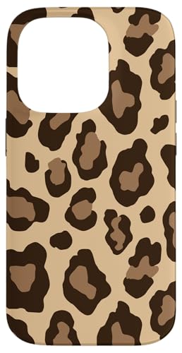 Hülle für iPhone 14 Pro Leo Print Design Beige Braun Raubtier Hülle für iPhone 14 Pro Leo Print Design Beige Braun Raubtier von Leopard Animal Pattern Artwork