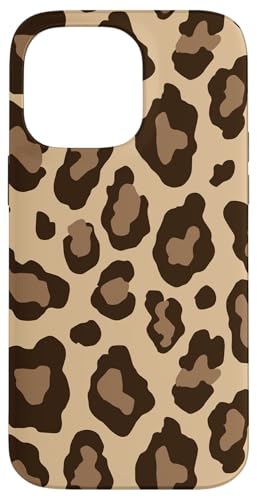 Hülle für iPhone 14 Pro Max Leo Print Design Beige Braun Raubtier Hülle für iPhone 14 Pro Max Leo Print Design Beige Braun Raubtier von Leopard Animal Pattern Artwork