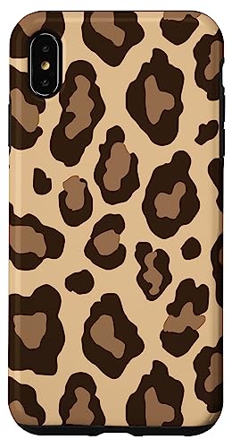 Hülle für iPhone XS Max Leo Print Design Beige Braun Raubtier Hülle für iPhone XS Max Leo Print Design Beige Braun Raubtier von Leopard Animal Pattern Artwork
