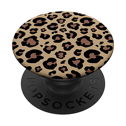Leopardenmuster PopSockets mit austauschbarem PopGrip Leopardenmuster PopSockets mit austauschbarem PopGrip von Leopard Print