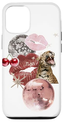 Leopard Pink Discokugel & Kiss Cherry Star Y2K Collage Hülle für iPhone 12/12 Pro Leopard Pink Discokugel & Kiss Cherry Star Y2K Collage Hülle für iPhone 12/12 Pro von Leopard Pink Disco Ball & Kiss Cherry Star Y2K