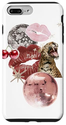 Leopard Pink Discokugel & Kiss Cherry Star Y2K Collage Hülle für iPhone 7 Plus/8 Plus Leopard Pink Discokugel & Kiss Cherry Star Y2K Collage Hülle für iPhone 7 Plus/8 Plus von Leopard Pink Disco Ball & Kiss Cherry Star Y2K