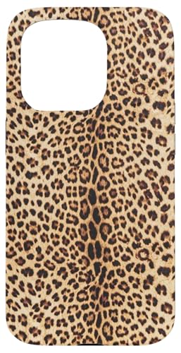 Hülle für iPhone 15 Pro Leopard Gepard Animal Print Classic von Leopard Print