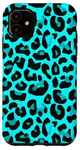 Hülle für iPhone 11 Türkis Muster Leopard Design Leo Hülle für iPhone 11 Türkis Muster Leopard Design Leo von Leopard Skin Pattern Turquoise Artwork
