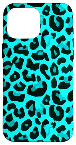 Hülle für iPhone 16 Pro Max Türkis Muster Leopard Design Leo Hülle für iPhone 16 Pro Max Türkis Muster Leopard Design Leo von Leopard Skin Pattern Turquoise Artwork