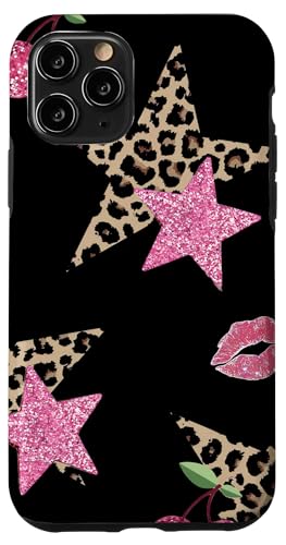 Leopard & Pink Star Mosaik Kirsche Discokugel Y2K Sterne Hülle für iPhone 11 Pro Leopard & Pink Star Mosaik Kirsche Discokugel Y2K Sterne Hülle für iPhone 11 Pro von Leopard & Pink Star Mosaic Cherry Disco Y2K
