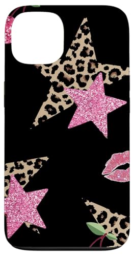 Leopard & Pink Star Mosaik Kirsche Discokugel Y2K Sterne Hülle für iPhone 13 Leopard & Pink Star Mosaik Kirsche Discokugel Y2K Sterne Hülle für iPhone 13 von Leopard & Pink Star Mosaic Cherry Disco Y2K