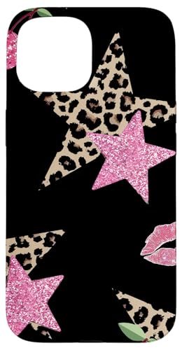 Leopard & Pink Star Mosaik Kirsche Discokugel Y2K Sterne Hülle für iPhone 15 Leopard & Pink Star Mosaik Kirsche Discokugel Y2K Sterne Hülle für iPhone 15 von Leopard & Pink Star Mosaic Cherry Disco Y2K