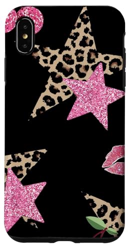 Leopard & Pink Star Mosaik Kirsche Discokugel Y2K Sterne Hülle für iPhone XS Max Leopard & Pink Star Mosaik Kirsche Discokugel Y2K Sterne Hülle für iPhone XS Max von Leopard & Pink Star Mosaic Cherry Disco Y2K