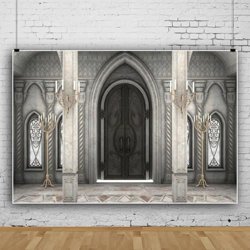 Leowefowa Antiker Gothic-Schloss-Hintergrund, 3 x 2,4 m, Vinyl-Schild, Fackeln, Bögen, Fotografie, Hintergrund, Gefängnis, Dungeon, Böse, mittelalterliche Burg, Geburtstagsparty, Dekoration Leowefowa Antiker Gothic-Schloss-Hintergrund, 3 x 2,4 m, Vinyl-Schild, Fackeln, Bögen, Fotografie, Hintergrund, Gefängnis, Dungeon, Böse, mittelalterliche Burg, Geburtstagsparty, Dekoration von Leowefowa