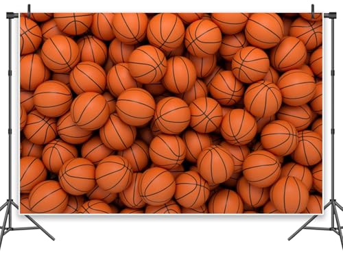 Leowefowa Basketballbälle, Party-Dekorationen, 3 x 2,4 m, Vinyl, Sport-Foto-Hintergründe, Hintergrund für Kinder, Jungen, Geburtstagsbanner, Dekoration, Fotografie, Foto-Requisiten Leowefowa Basketballbälle, Party-Dekorationen, 3 x 2,4 m, Vinyl, Sport-Foto-Hintergründe, Hintergrund für Kinder, Jungen, Geburtstagsbanner, Dekoration, Fotografie, Foto-Requisiten von Leowefowa