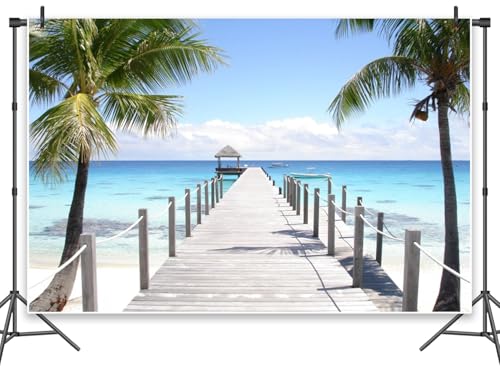 Leowefowa Fotohintergrund mit tropischem Meer, 3 x 2,4 m, Vinyl, Sommerurlaub, Kokosnussbäume, Holzhintergründe für Fotoshootings, Portrait-Fotoshooting, Raumdekoration, Foto-Requisiten Leowefowa Fotohintergrund mit tropischem Meer, 3 x 2,4 m, Vinyl, Sommerurlaub, Kokosnussbäume, Holzhintergründe für Fotoshootings, Portrait-Fotoshooting, Raumdekoration, Foto-Requisiten von Leowefowa