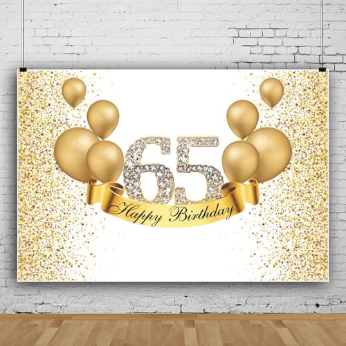 Leowefowa Happy Birthday Hintergrund 3 x 2,4 m Vinyl 65. Geburtstag Fotografie Hintergrund Gold Luftballons Diamant Geburtstag Party Dekoration Foto Booth Hintergrund Requisiten Leowefowa Happy Birthday Hintergrund 3 x 2,4 m Vinyl 65. Geburtstag Fotografie Hintergrund Gold Luftballons Diamant Geburtstag Party Dekoration Foto Booth Hintergrund Requisiten von Leowefowa