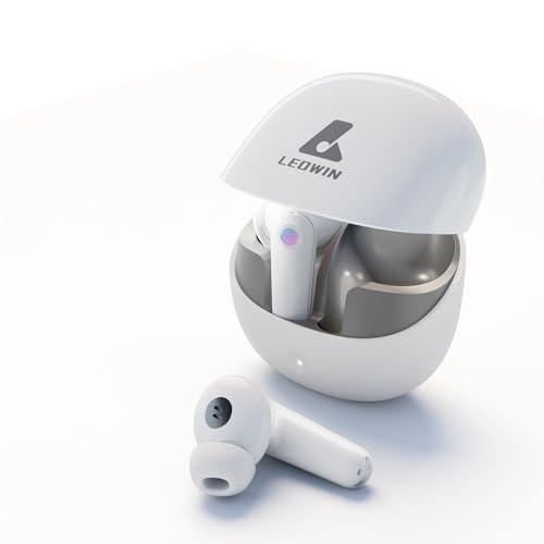 Leowin Bluetooth Kopfhörer, in Ear Kopfhörer Bluetooth, Kopfhörer Kabellos Bluetooth 5.3 mit 4 Mikofonen für klare Anrufe, ENC ANC Noise Cancelling und Transparenter Modus,40 Std. Akkulaufzeit Leowin Bluetooth Kopfhörer, in Ear Kopfhörer Bluetooth, Kopfhörer Kabellos Bluetooth 5.3 mit 4 Mikofonen für klare Anrufe, ENC ANC Noise Cancelling und Transparenter Modus,40 Std. Akkulaufzeit von Leowin