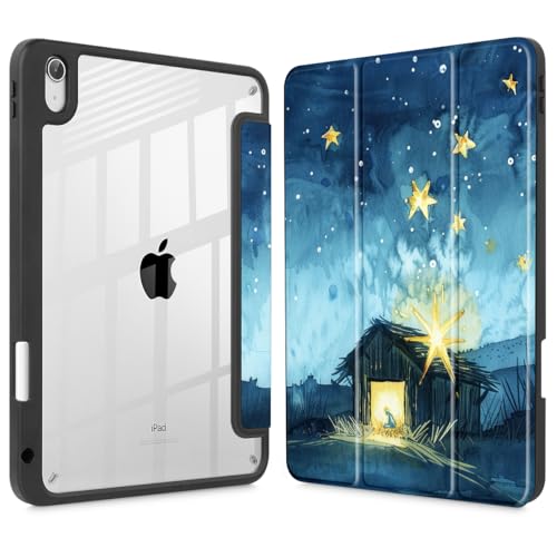 Lepeoac Schutzhülle für iPad 11 Zoll A16 2025 Generation 11. / iPad 11 Zoll 2022 10. Generation, eingebauter Stifthalter mit stoßfester Abdeckung, transparente Rückseite, automatische Wake Lepeoac Schutzhülle für iPad 11 Zoll A16 2025 Generation 11. / iPad 11 Zoll 2022 10. Generation, eingebauter Stifthalter mit stoßfester Abdeckung, transparente Rückseite, automatische Wake von Lepeoac