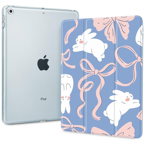 Lepeoac Schutzhülle für iPad 9. Generation mit Stifthalter, iPad 8. / 7. Generation, 25,9 cm (10,2 Zoll), integrierter Stifthalter, dreifach faltbarer Ständer, automatischer Aufwach-/Schlafmodus von Lepeoac