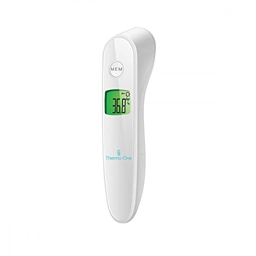 Lepu Fieberthermometer Infrarot Digitales Kontaktlos Thermometer Ohr- und Stirnthermometer mit LCD-Bildschirm, Speicherabruf, Fieberalarm ideal für Baby, Kinder und Erwachsene von Lepu Medical