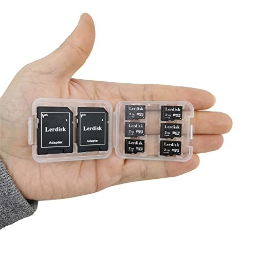 Lerdisk Fabrik Großhandel 6er-Pack Micro SD Karte 2GB C6 Großhandel von 3C Group autorisiertes Lizenzprodukt (2 GB) von Lerdisk