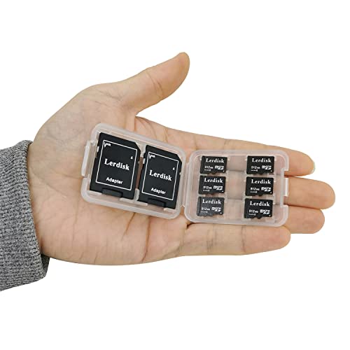 Lerdisk Fabrik Großhandel 6er Pack Micro SD Karte 512MB Kleine Kapazität 3 Jahre Garantie Speziell für die Speicherung Kleiner Dateien oder Firmennutzung (Nicht GB) von Lerdisk