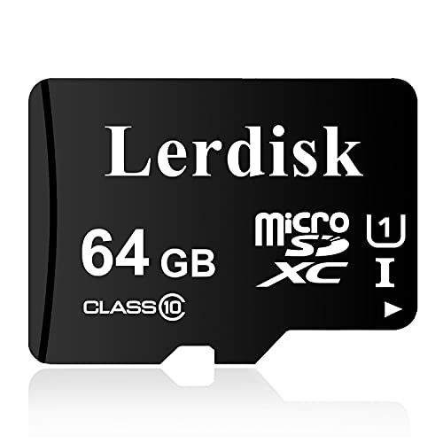 Lerdisk Fabrik Großhandel Micro SD-Karte 64GB U3 C10 MicroSDXC in Loser Schüttung, hergestellt von autorisiertem Lizenznehmer der 3C Group (64GB) von Lerdisk