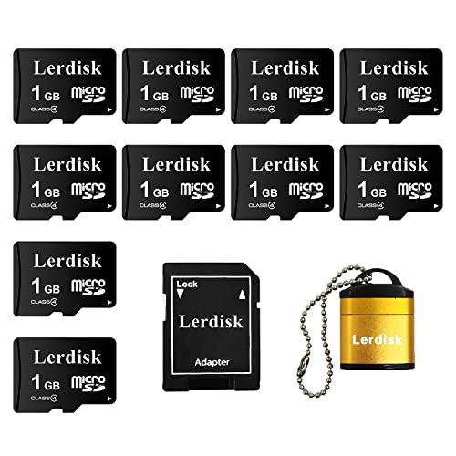 Lerdisk Factory Großhandel 10-Pack Micro SD-Karte 1GB MicroSD Hergestellt von autorisiertem Lizenznehmer (1GB) von Lerdisk