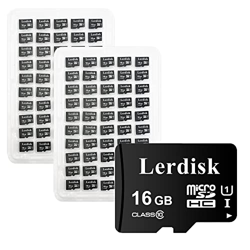 Lerdisk Micro-SD-Karte von der 3C Gruppe autorisiertes Lizenzprodukt (16 GB, 100 Stück) von Lerdisk